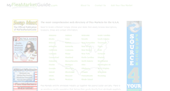Desktop Screenshot of myfleamarketguide.com
